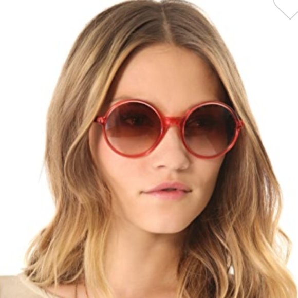 Marc By Marc Jacobs Accessories - Marc by Marc Jacobs Black Plastic Round Sunglasses